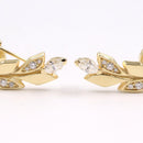 Tiffany Earrings (For One Ear) Co K18 Used A