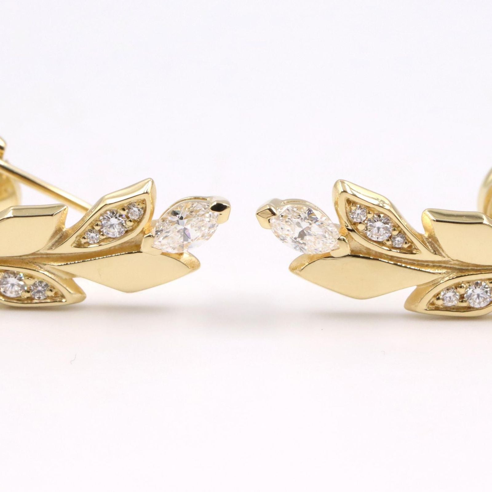 Tiffany Earrings (For One Ear) Co K18 Used A