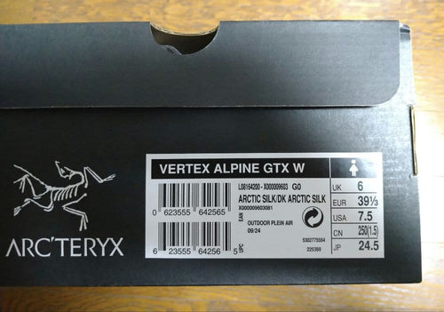 Arc'Teryx Approach Shoes Vertex Alpine Gtx Arctic Silk Dk