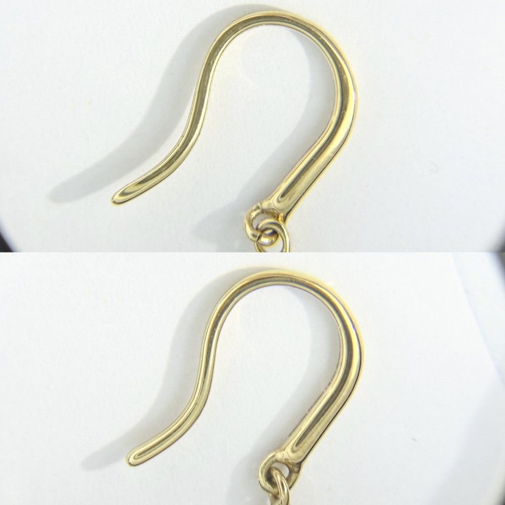 Tiffany Earrings (For Both Ears) 18 Yg Au750 Tiffany&Co. K18 3.6G