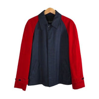 Others Comme Des Garcons 90S Velor Ducking Gray&Red L Gray Red
