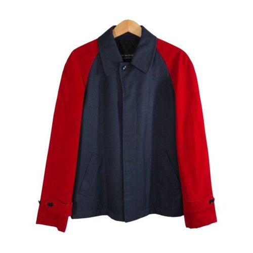 Others Comme Des Garcons 90S Velor Ducking Gray&Red L Gray Red