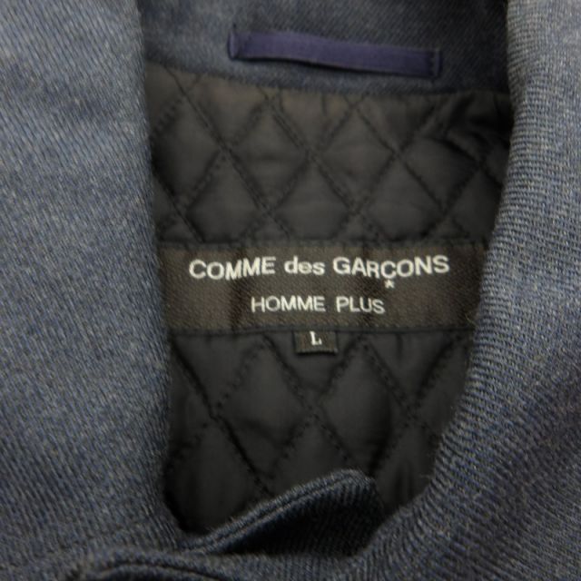 Others Comme Des Garcons 90S Velor Ducking Gray&Red L Gray Red