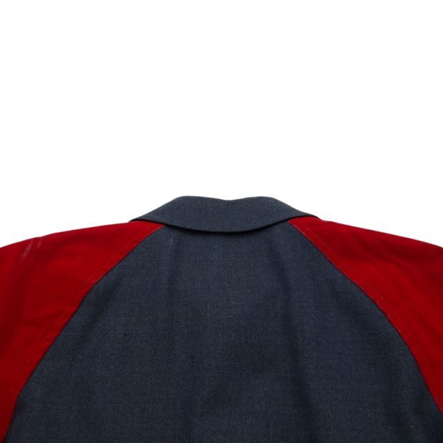 Others Comme Des Garcons 90S Velor Ducking Gray&Red L Gray Red