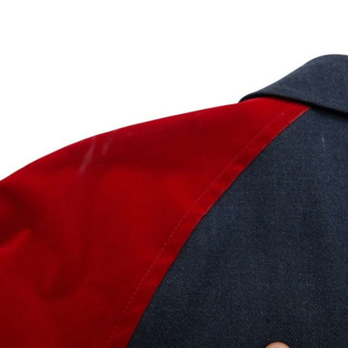 Others Comme Des Garcons 90S Velor Ducking Gray&Red L Gray Red