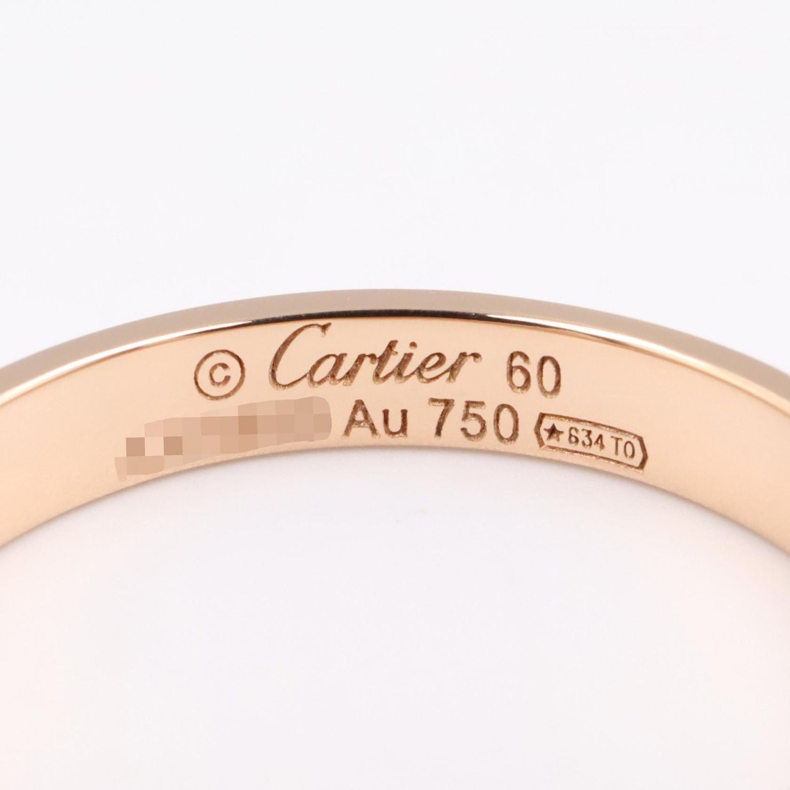 Cartier Ring B4085200 K18Pg Used A