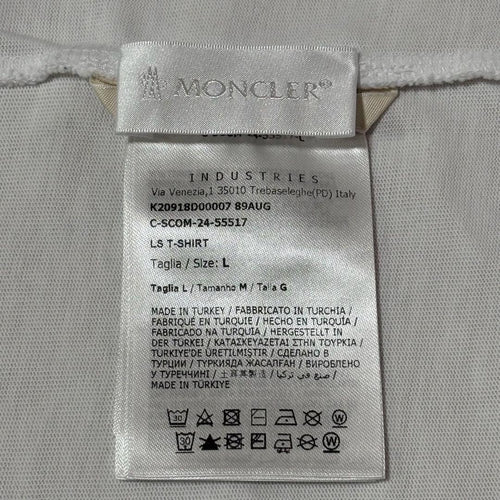 Moncler Medium/Long-Sleeve T-Shirts T L 5S594