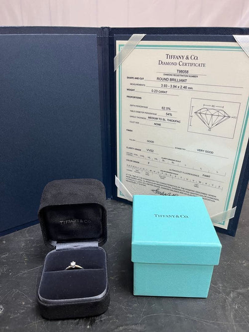 Tiffany Rings Tiffany&Co. 0.23Ct