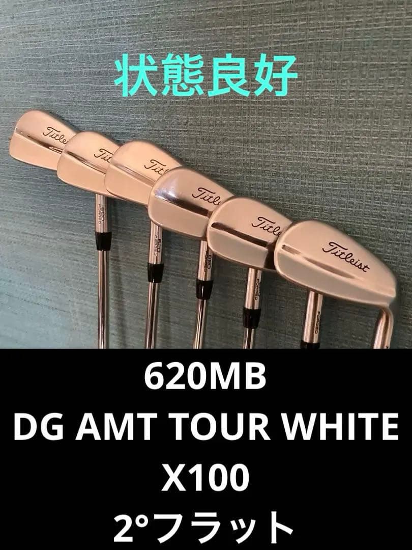 Titleist Iron Set Mb 620 5-P 6 Dg