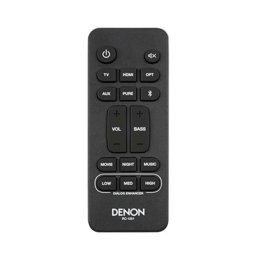 Denon Surround Speakers, Rear Soundbars Dht-C210