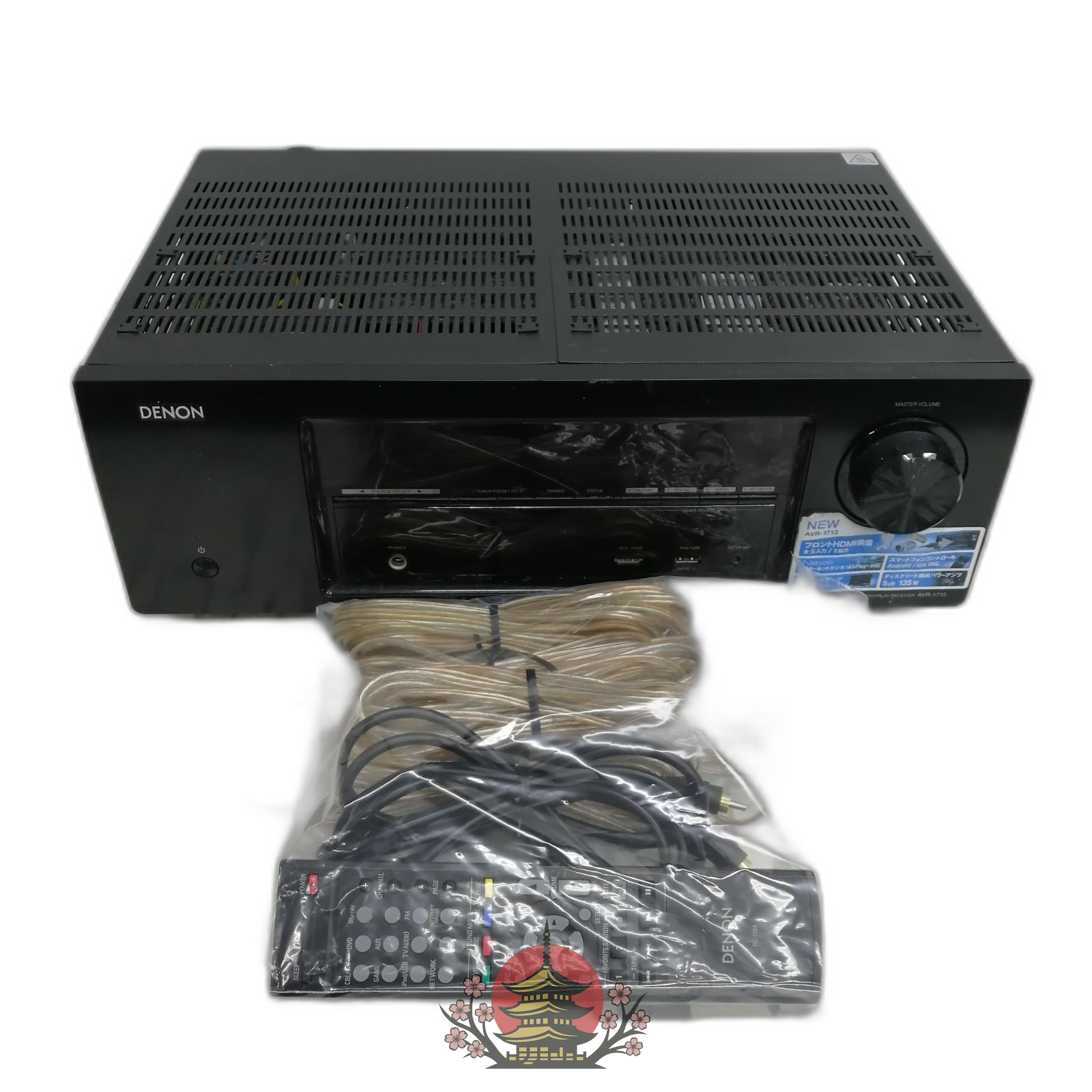 Av Amplifier Denon Avr-1713 M1800-Hkr74