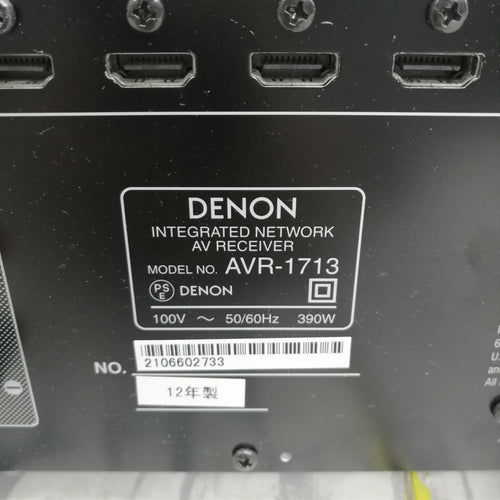 Av Amplifier Denon Avr-1713 M1800-Hkr74