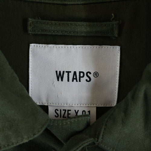 Wtaps Military Jacket 17Aw Buds. Long 172Wvdt-Jkm02