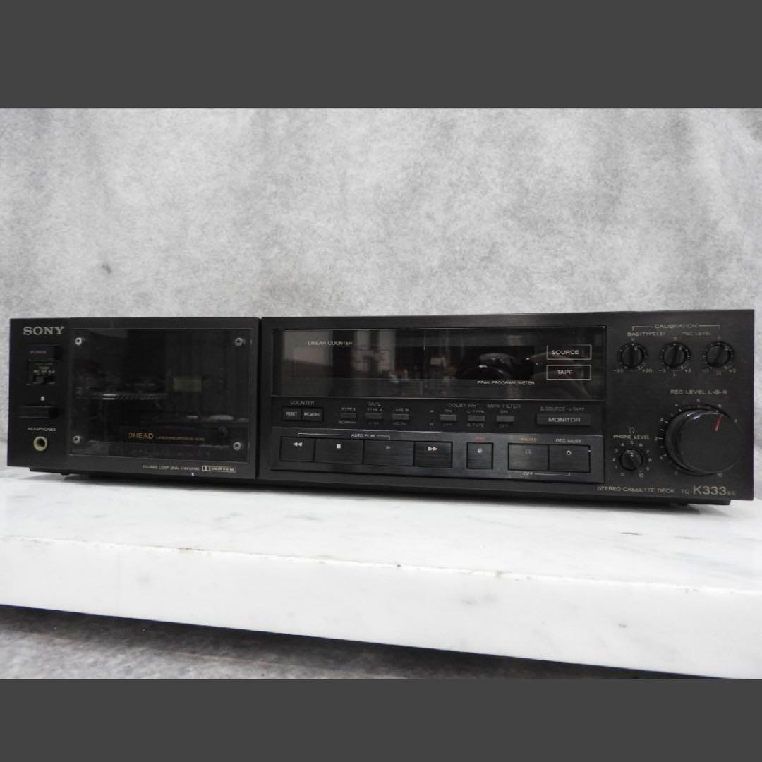 Sony Cd Md Cassette Deck Tc-K333Es