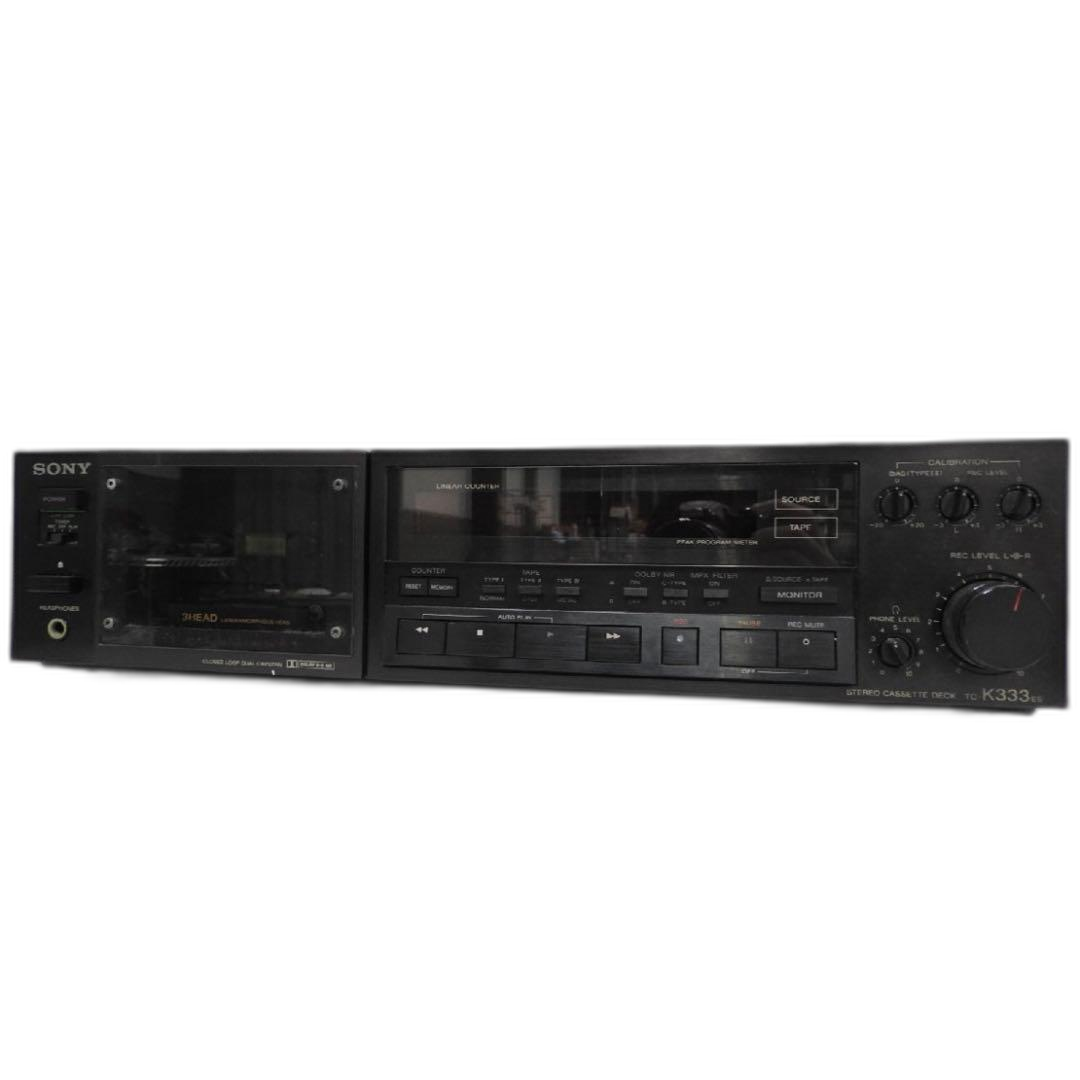 Sony Cd Md Cassette Deck Tc-K333Es