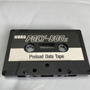 Korg Other Poly-800Ii Preload Data Tape