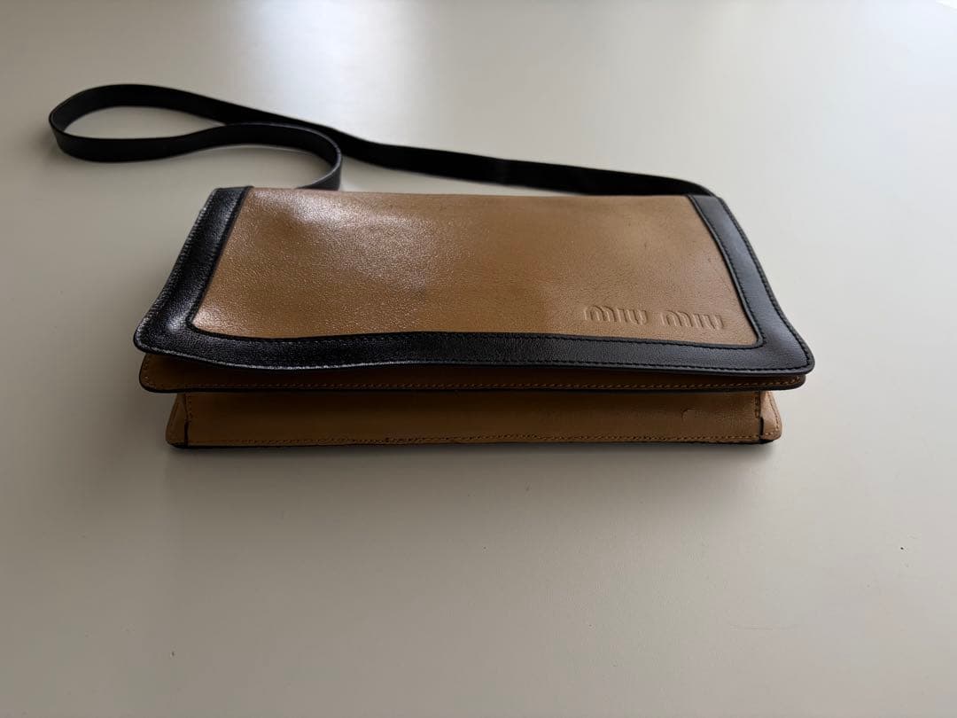 Miu Shoulder Bags Archive Leather Bag