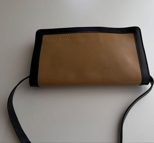 Miu Shoulder Bags Archive Leather Bag
