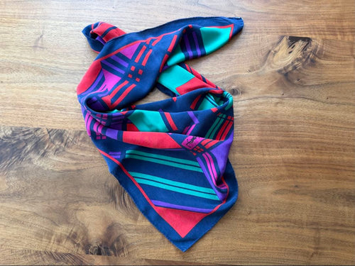 Yves Saint Laurent Bandanas Thin Scarves 100%