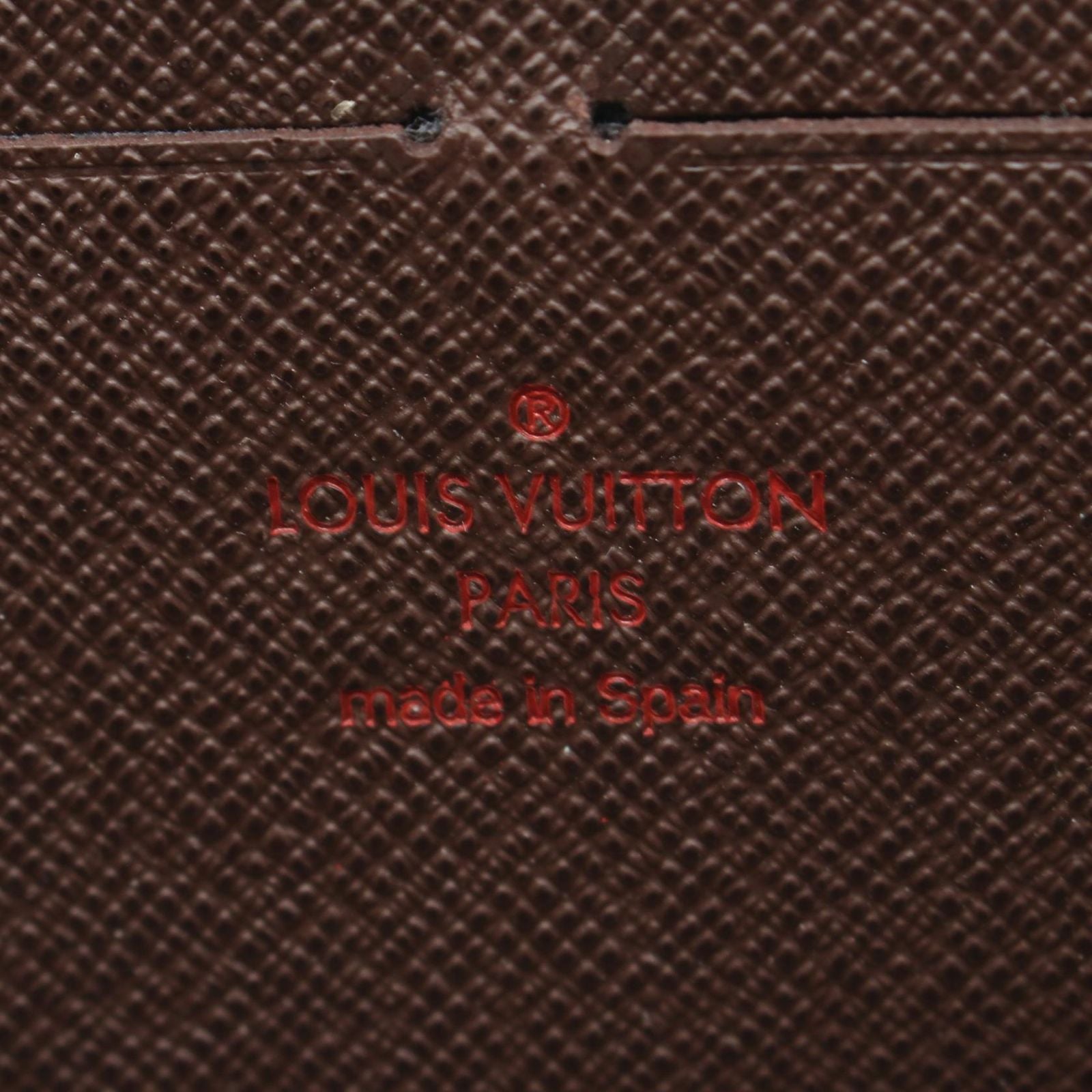 Louis Vuitton Long Wallet N60015 Used A