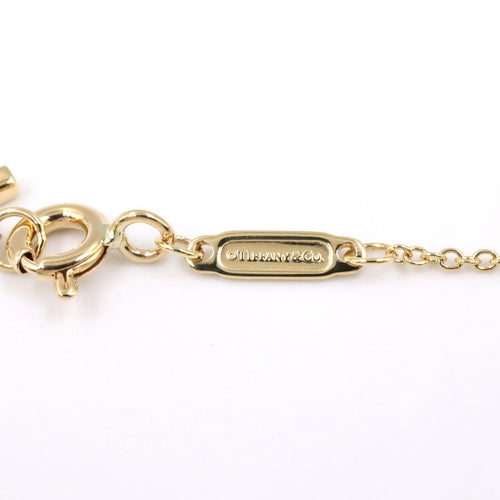 Tiffany Necklace Co T 40.5/45.5 K18 Used A