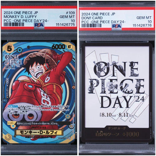 One Piece Card Game Day'24 D Psa10