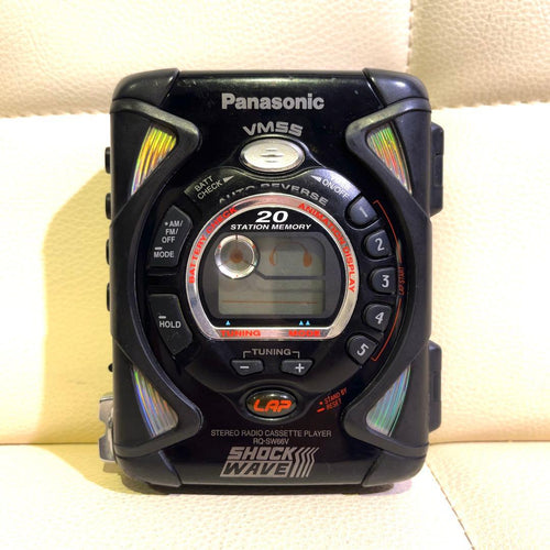 Panasonic Cassette Player Shockwave Rq-Sw66V