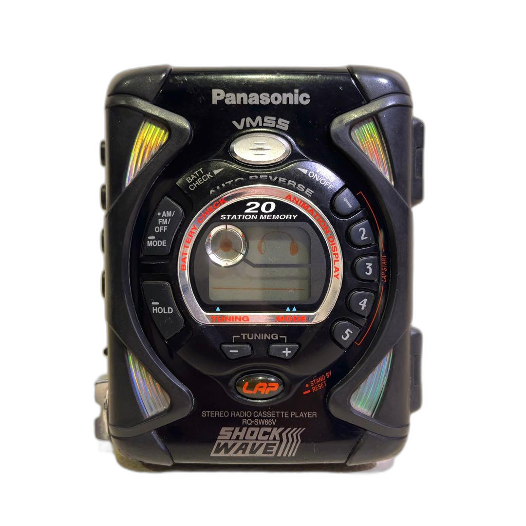 Panasonic Cassette Player Shockwave Rq-Sw66V