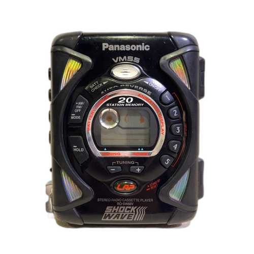 Panasonic Cassette Player Shockwave Rq-Sw66V