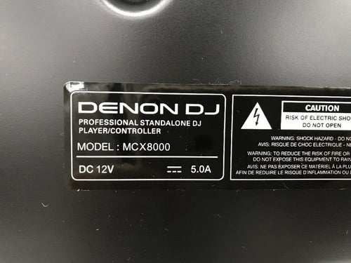 Denon Dj Controller Mcx8000