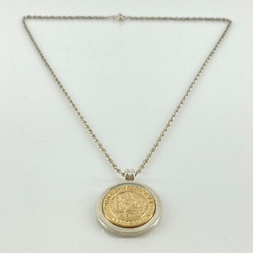 Necklace Tiffany&Co. K18 Ag925 14.2G