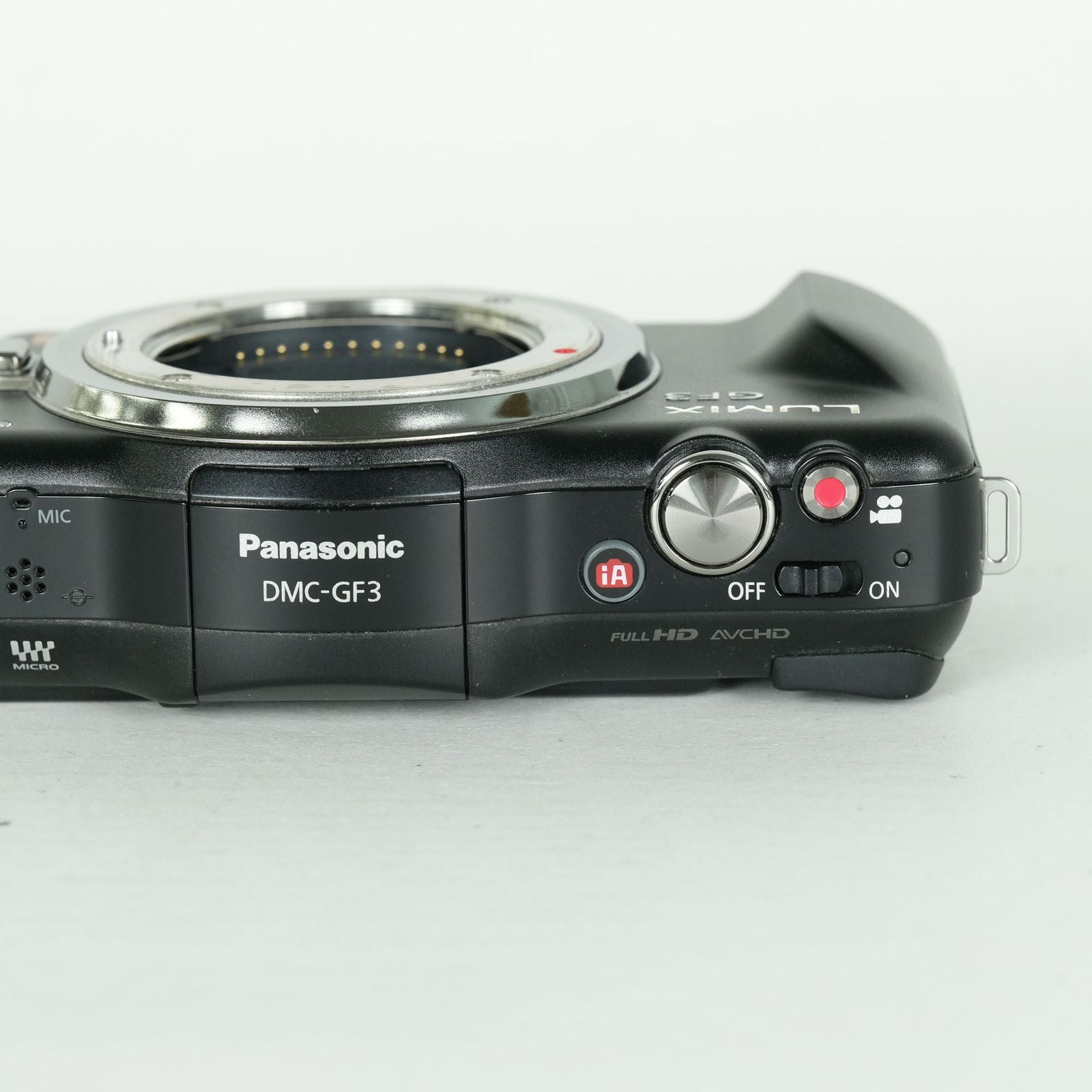 Panasonic Mirrorless Interchangeable Lips 1,800 Lumix Dmc-Gf3-K