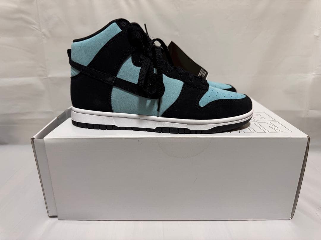 Nike Sneakers Dunk High By You Tiffany Black/Tiffany Blue
