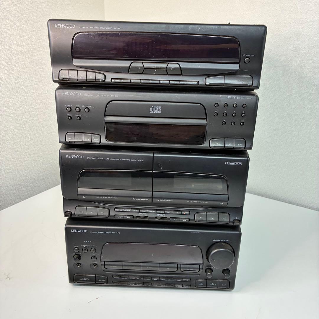 Cd Md Cassette Deck Kenwood Allora