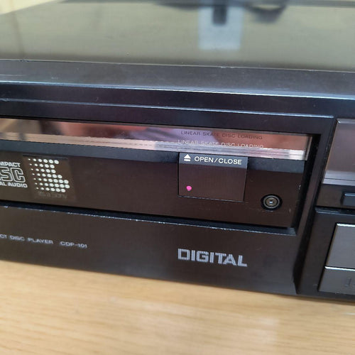 Sony Cd, Md Cassette Decks Cdp-101