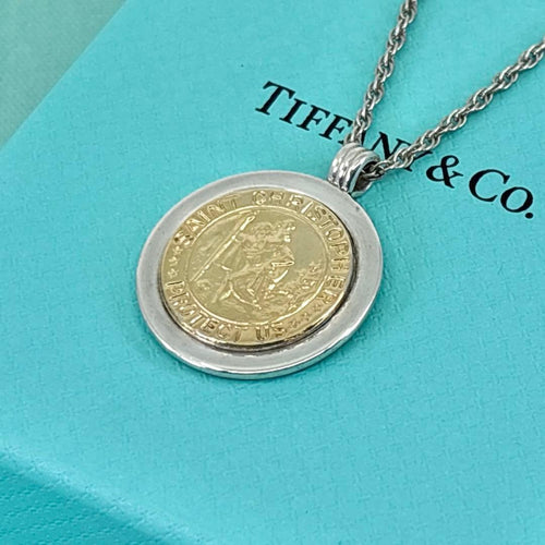 Tiffany Necklaces Sv925 K18