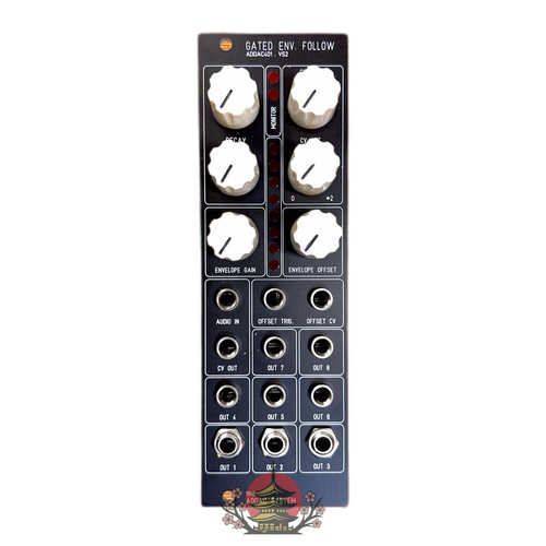 Modular Synthesizer Addac System: Addac401 Gated Envelope Follower Vs2