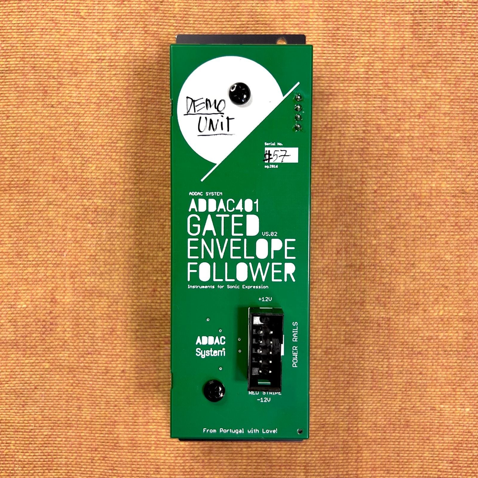 Modular Synthesizer Addac System: Addac401 Gated Envelope Follower Vs2