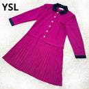 Yves Saint Laurent Long-Sleeve Three-Quarter-Sleeve