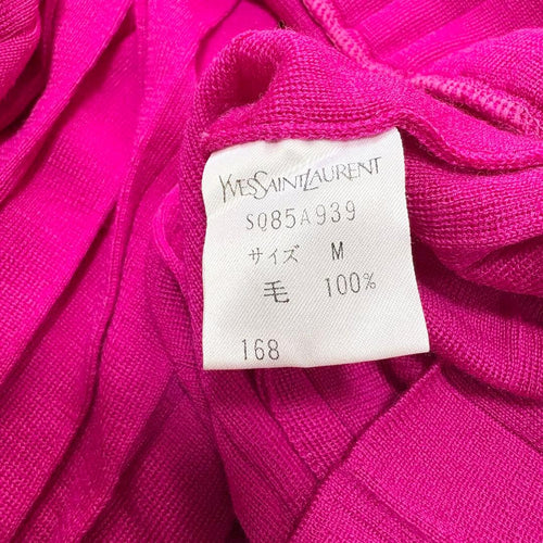 Yves Saint Laurent Long-Sleeve Three-Quarter-Sleeve