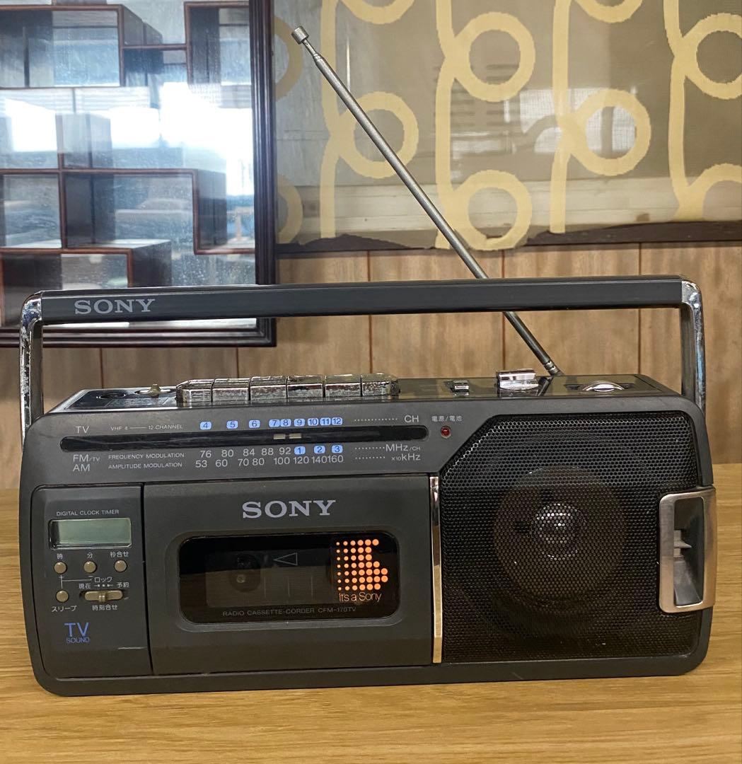 Sony Radio And Boombox Cfm-170Tv