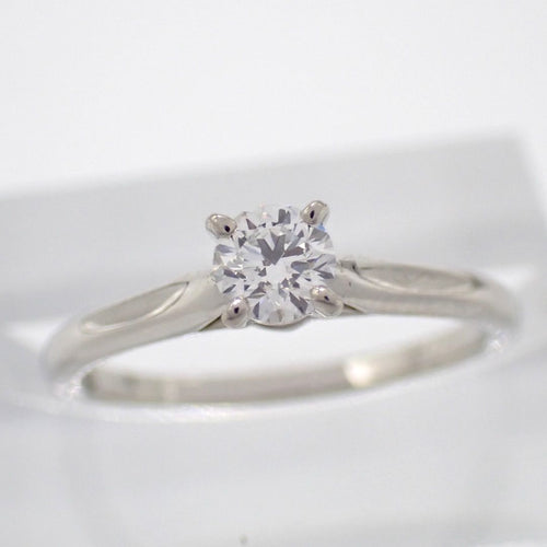Cartier Ring 49 0.25Ct 1895 F Vs1 Ex Vg Pt950 4969
