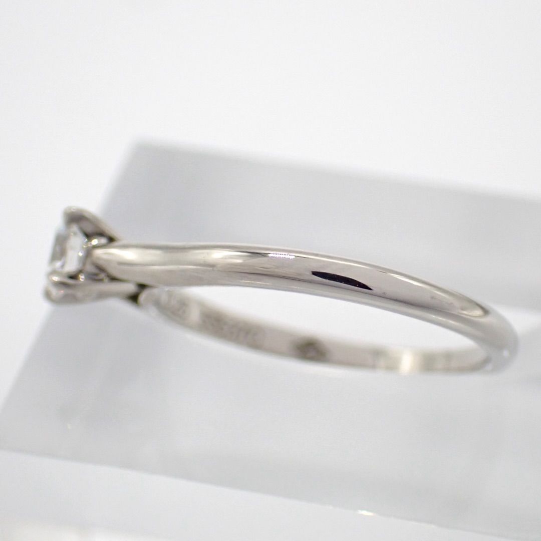 Cartier Ring 49 0.25Ct 1895 F Vs1 Ex Vg Pt950 4969