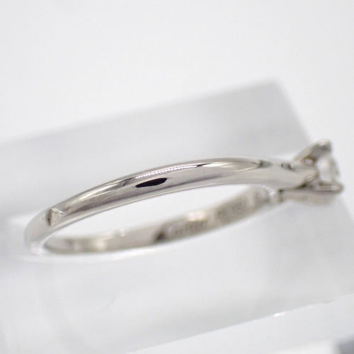 Cartier Ring 49 0.25Ct 1895 F Vs1 Ex Vg Pt950 4969