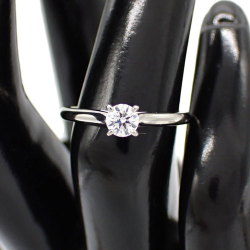 Cartier Ring 49 0.25Ct 1895 F Vs1 Ex Vg Pt950 4969