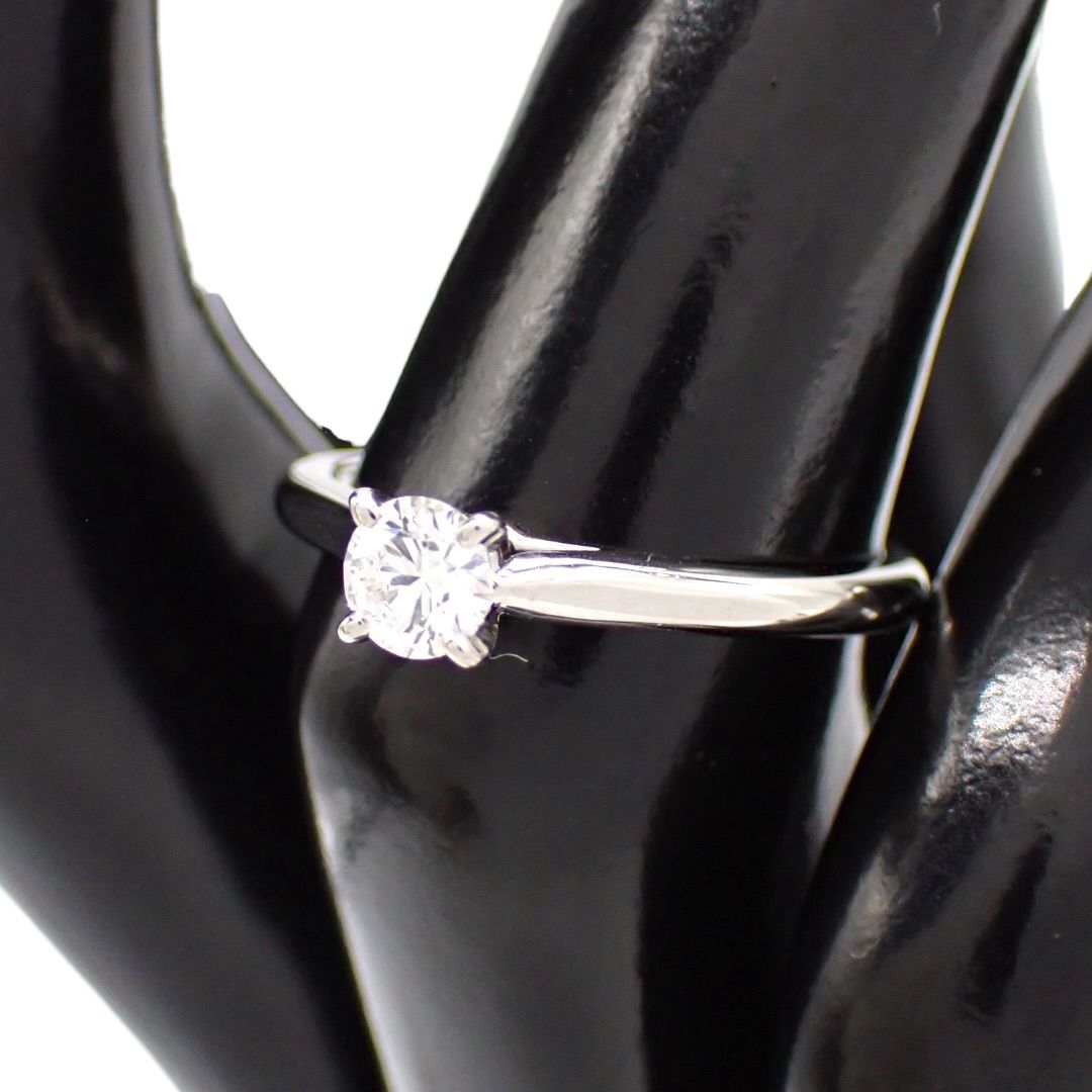 Cartier Ring 49 0.25Ct 1895 F Vs1 Ex Vg Pt950 4969