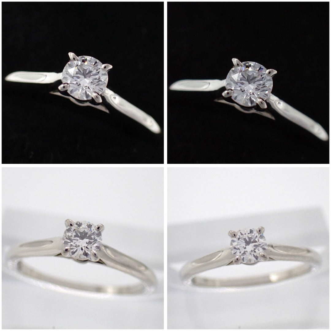 Cartier Ring 49 0.25Ct 1895 F Vs1 Ex Vg Pt950 4969