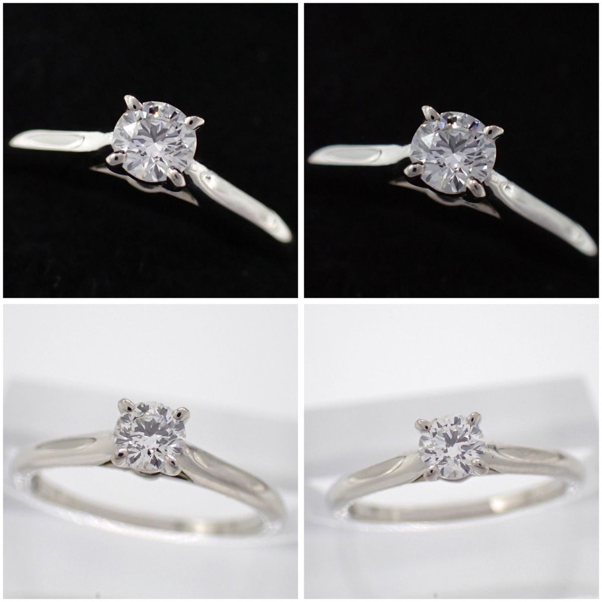 Cartier Ring 49 0.25Ct 1895 F Vs1 Ex Vg Pt950 4969