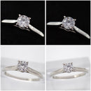 Cartier Ring 49 0.25Ct 1895 F Vs1 Ex Vg Pt950 4969