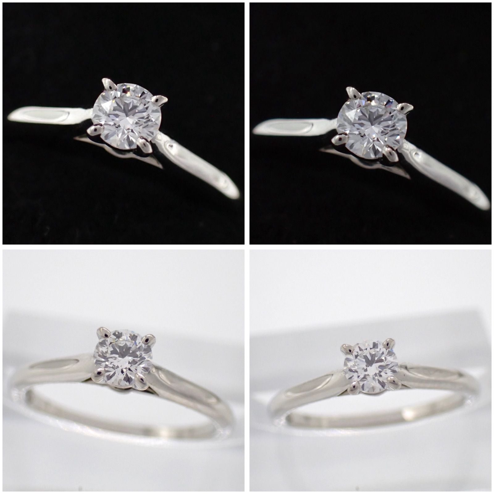 Cartier Ring 49 0.25Ct 1895 F Vs1 Ex Vg Pt950 4969
